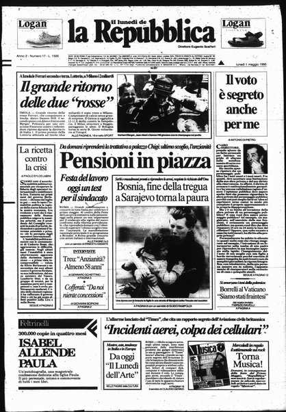 Il lunedì de La repubblica